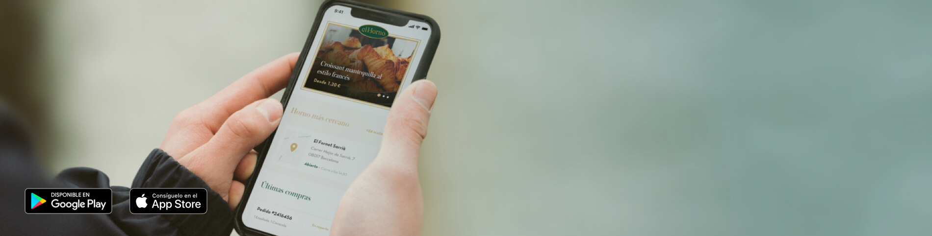 Haz tu pedido con la nueva app 'El Horno'
